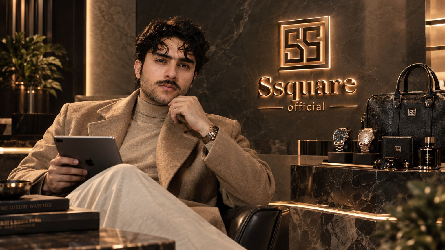 Ssquare luxury watch setting